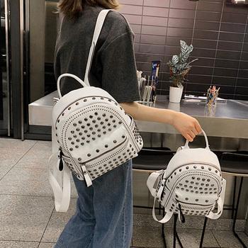 スタッズ リュックサック 女子 おしゃれ 送料無料 即日発送-6