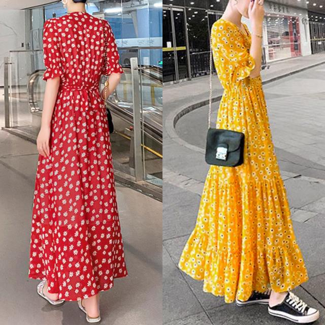 ワンピース ティアード ワンピース レディース 春夏 送料無料 即日発送-9