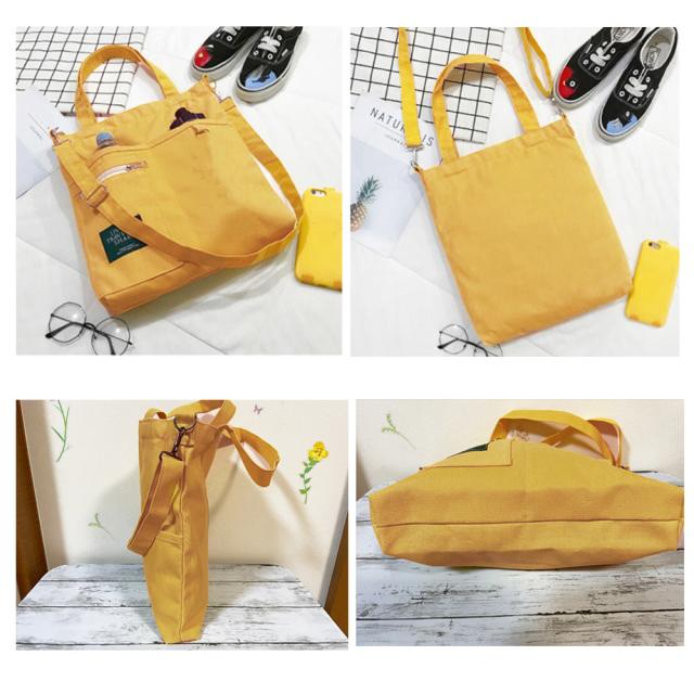 トートバッグ キャンバス トートバッグ 2way 軽量 送料無料 即日発送-3