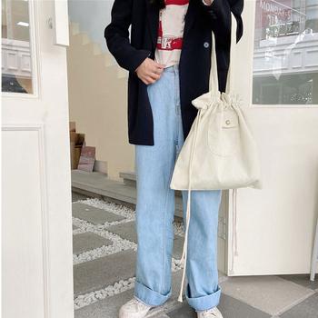 トートバッグ キャンバス 巾着バッグ トートバッグ 送料無料 即日発送-5