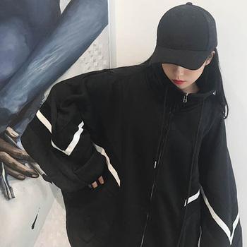 裏起毛パーカー ジップアップ 暖かい ロングパーカー トレーナー 体型カバー 送料無料 即日発送-5