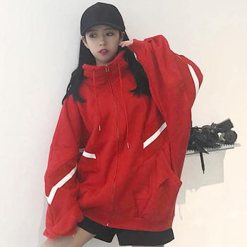 裏起毛パーカー ジップアップ 暖かい ロングパーカー トレーナー 体型カバー 送料無料 即日発送-8