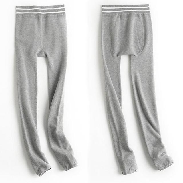 レギンスパンツ レディース 裏起毛 ハイウエスト スキニーパンツ 美脚 美尻 トレンカレギンス 送料無料 即日発送-3