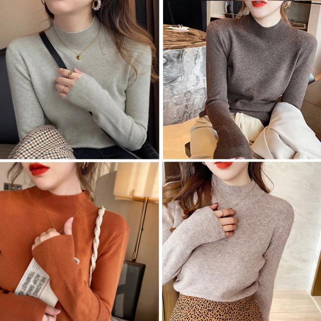 秋冬 ニットトップス レディースきれいめ SK16344622-4134 送料無料 即日発送-8