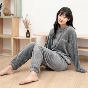 フリースパジャマ 上下レディース SK13194710-4231 送料無料 即日発送-4