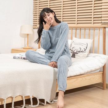 フリースパジャマ 上下レディース SK13194710-4231 送料無料 即日発送-7