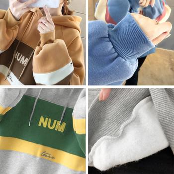 裏起毛 レディース パーカー フード付き 送料無料 即日発送-9