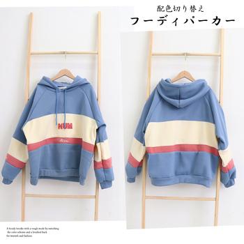 裏起毛 レディース パーカー フード付き 送料無料 即日発送-2