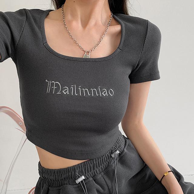 ショートTシャツ レディース 送料無料 即日発送-2