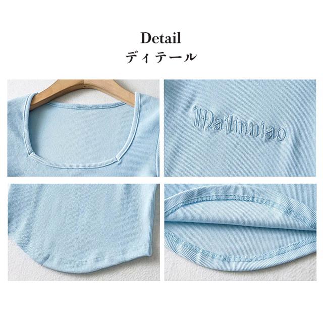 ショートTシャツ レディース 送料無料 即日発送-4