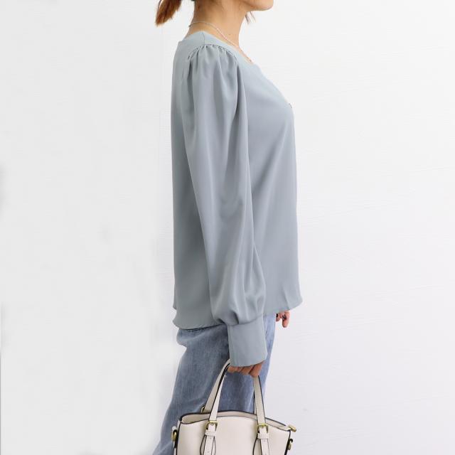 オフィスカジュアル トップス レディース 送料無料 即日発送-9