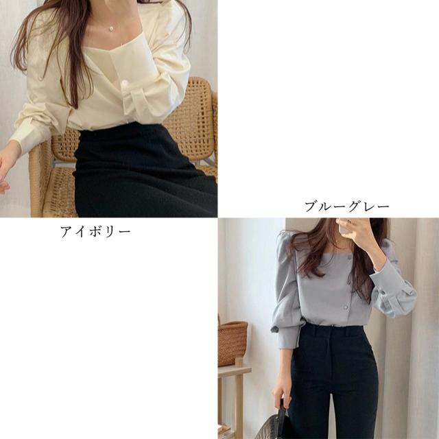 オフィスカジュアル トップス レディース 送料無料 即日発送-1