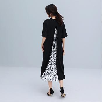 ワンピース バック切り替え ロングワンピース 上品 送料無料 即日発送-9