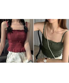 チューブトップ ベアトップ レディース ストラップ付き インナー ストレッチ 送料無料 即日発送-6