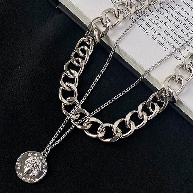 ボリューム チェーンチョーカー レディース ファッション アクセサリー 送料無料 即日発送-9