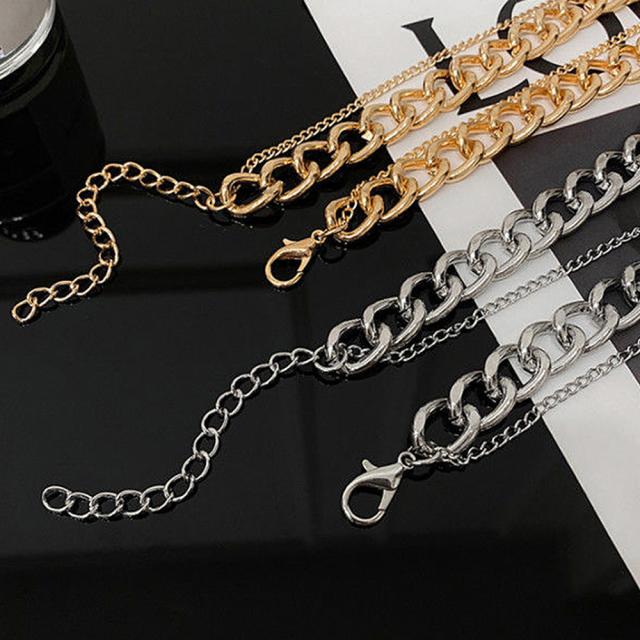 ボリューム チェーンチョーカー レディース ファッション アクセサリー 送料無料 即日発送-5