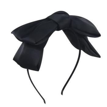 リボンカチューシャ レディース 大人っぽい ヘアアクセサリー シンプル 髪飾り 送料無料 即日発送-2