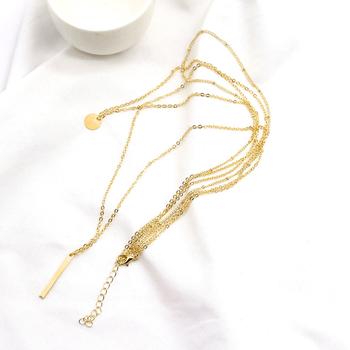 3連 チェーンネックレス レディース チョーカーネック 首飾り ペンダント 送料無料 即日発送-7