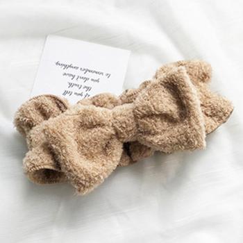 ふわふわ ヘアバンド リボン ヘアアクセサリー 便利グッズ おしゃれ 送料無料 即日発送-9