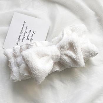 ふわふわ ヘアバンド リボン ヘアアクセサリー 便利グッズ おしゃれ 送料無料 即日発送-6