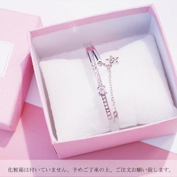 ブレスレット バングル 星モチーフ レディース ラインストーン アクセサリー 送料無料 即日発送-7