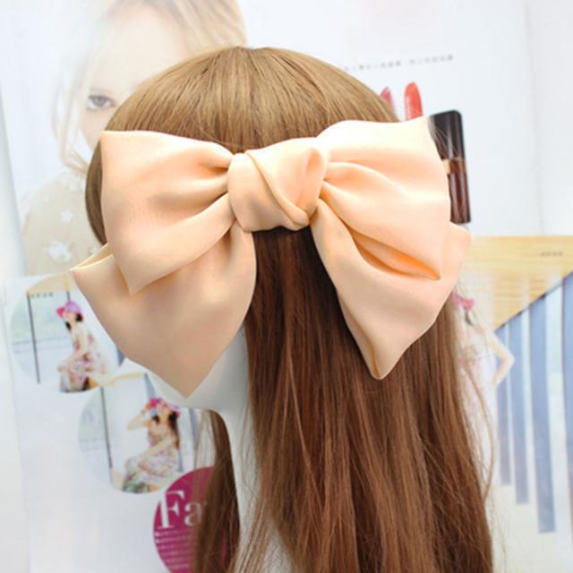 ヘアアクセサリー リボン バレッタ 大きい ヘアアクセサリー バレッタ 卒業式 送料無料 即日発送-9
