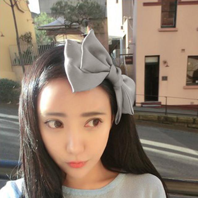 ヘアアクセサリー リボン バレッタ 大きい ヘアアクセサリー バレッタ 卒業式 送料無料 即日発送-5