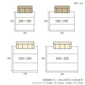 ラグ 約240×320cm い草 自然素材 シンプル ボーダー 裏面すべり止め付き 滑りにくい 抗菌防臭 NCXシルフ 送料無料-12