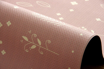 キッチンマット 約45×180cm PVC使用 お手入れ簡単 拭ける すべりにくい 薄手 耐圧分散 北欧風 PVC アイビー 送料無料-13