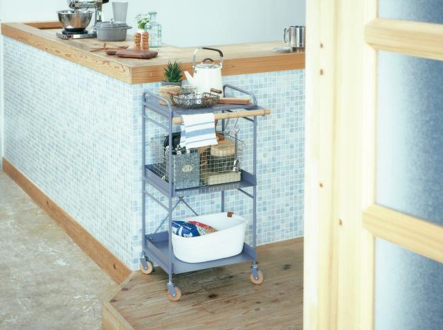 LIVスチールワゴン Mash 送料無料-3