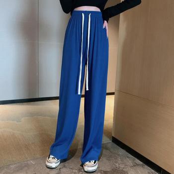 ドロスト ワイドパンツ リブ レディース 送料無料 即日発送-6