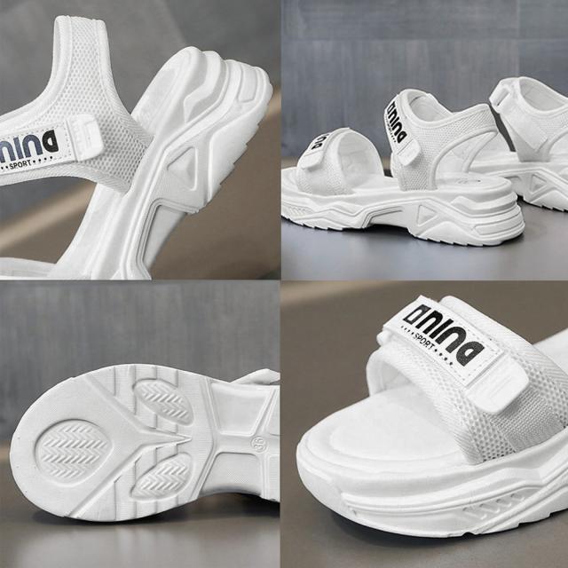 サンダル 厚底スポーツサンダル ベルクロレディース 送料無料 即日発送-2