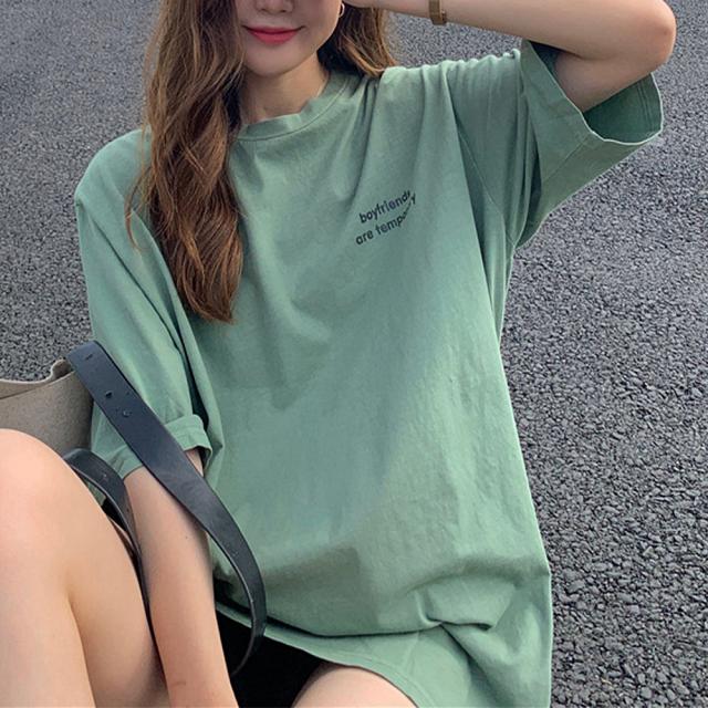 ワンポイント Tシャツ レディース 春夏 送料無料 即日発送-4