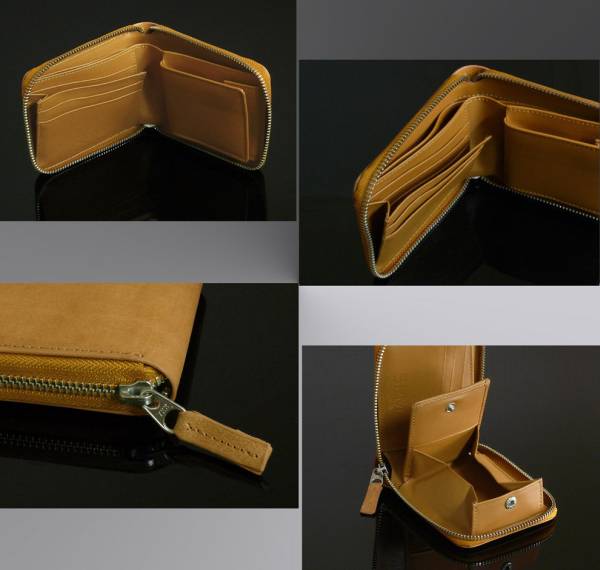 二つ折り財布 ＳＰＭ バッファローレザーラウンドファスナーショートウォレット FC-1110 折財布 送料無料-2