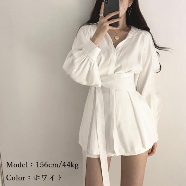 セットアップ レディース 春夏 シャツ 送料無料 即日発送-6