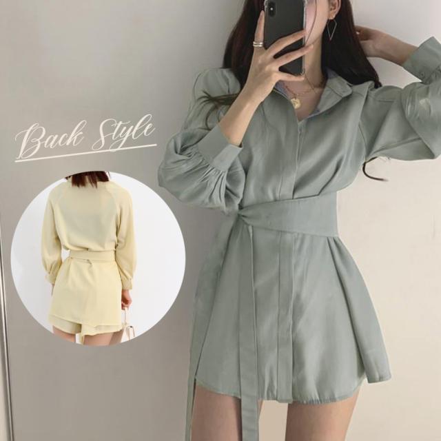 セットアップ レディース 春夏 シャツ 送料無料 即日発送-8