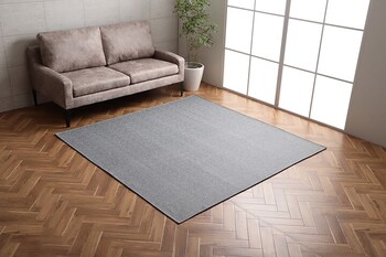 ラグ ベージュ約200×250cm 洗える ジャガード織 ヘリンボーン シンプル 滑りにくい コンパクト オールシーズン カーム 送料無料-19