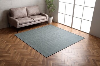 ラグ ベージュ約200×250cm 洗える ジャガード織 ヘリンボーン シンプル 滑りにくい コンパクト オールシーズン カーム 送料無料-22