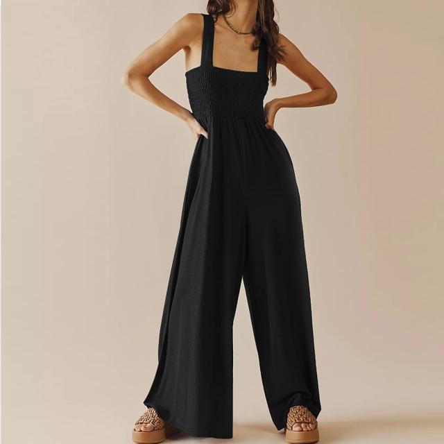 オールインワン タンクトップサロペット 送料無料 即日発送-4