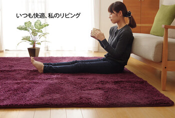 滑り止めシート 約170×230cm ウレタン ふんわり クッション性 滑りにくい フリーカット ごろりんピタッと 送料無料-8