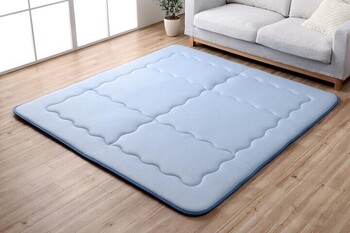 ラグ 冷感 接触冷感 約190×240cm ひんやり カーペット ラグ 厚手 ボリューム 冷感ランド 送料無料-10