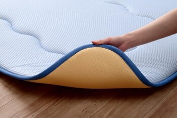 ラグ 冷感 接触冷感 約190×240cm ひんやり カーペット ラグ 厚手 ボリューム 冷感ランド 送料無料-11