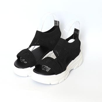 サンダル 厚底 ニットサンダル レディース 送料無料 即日発送-4