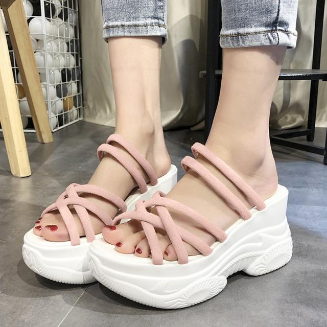 サンダル 厚底サンダル レディース 夏 SK17552830-8605 送料無料 即日発送-4