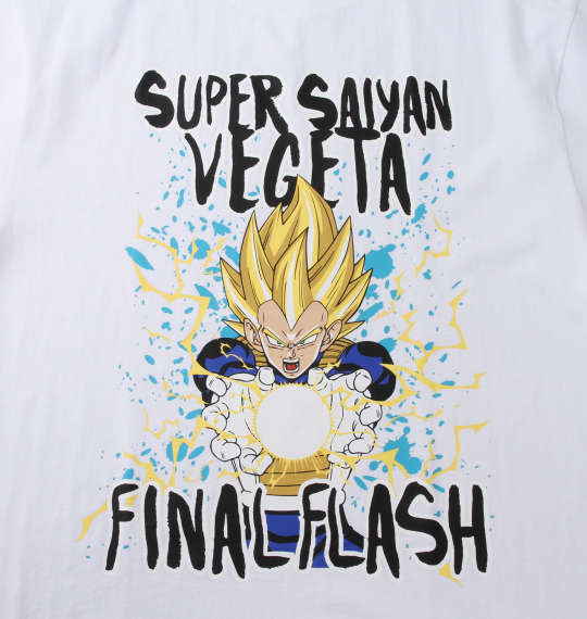 大きいサイズ DRAGONBALL Z 超サイヤ人ベジータファイナルフラッシュ半袖Tシャツ 3L 4L 5L 6L ラッピング可 送料無料 即日発送-5