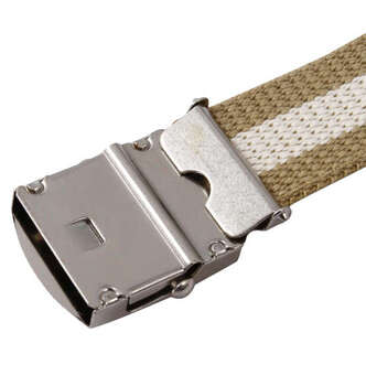 大きいサイズ ライン入りGIベルト 6L ベージュ キナリ ベージュ×キナリ ラッピング可 送料無料 即日発送-3