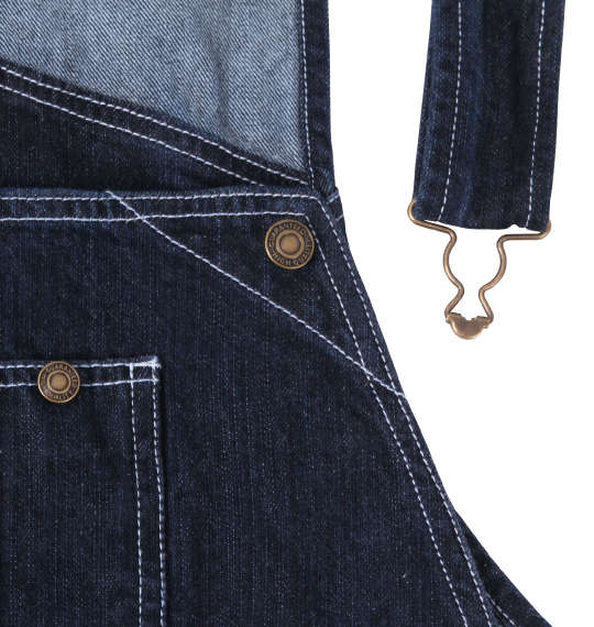 大きいサイズ Mc.S.P デニムオーバーオール 3L 4L 5L 6L 8L MC453012-69017 ラッピング可 送料無料 即日発送-2