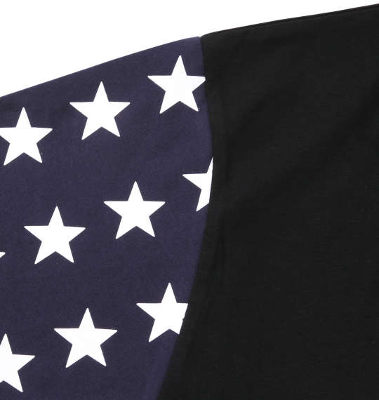 大きいサイズ UP SMILE クレイジー切替長袖Tシャツ 3L 4L 5L 6L MC816252-69556 ラッピング可 送料無料 即日発送-4