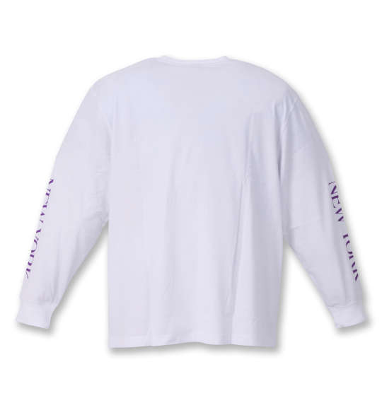 大きいサイズ Fanatics NYスクリプトロゴ長袖Tシャツ 3L 4L 5L 6L ラッピング可 送料無料 即日発送-1