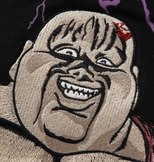 大きいサイズ 絡繰魂×北斗の拳 拳法殺しフルジップパーカー 3L 4L 5L 6L ラッピング可 送料無料 即日発送-3